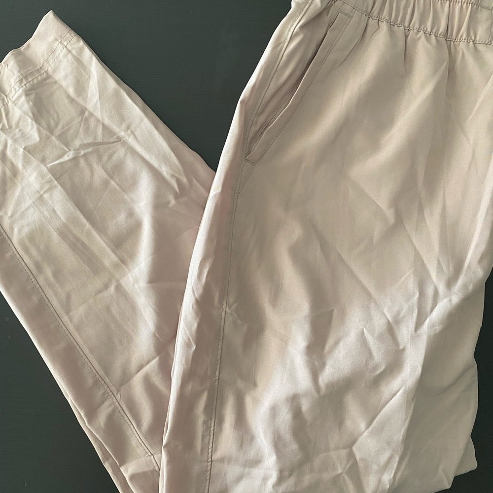 Ladies light pink pants!